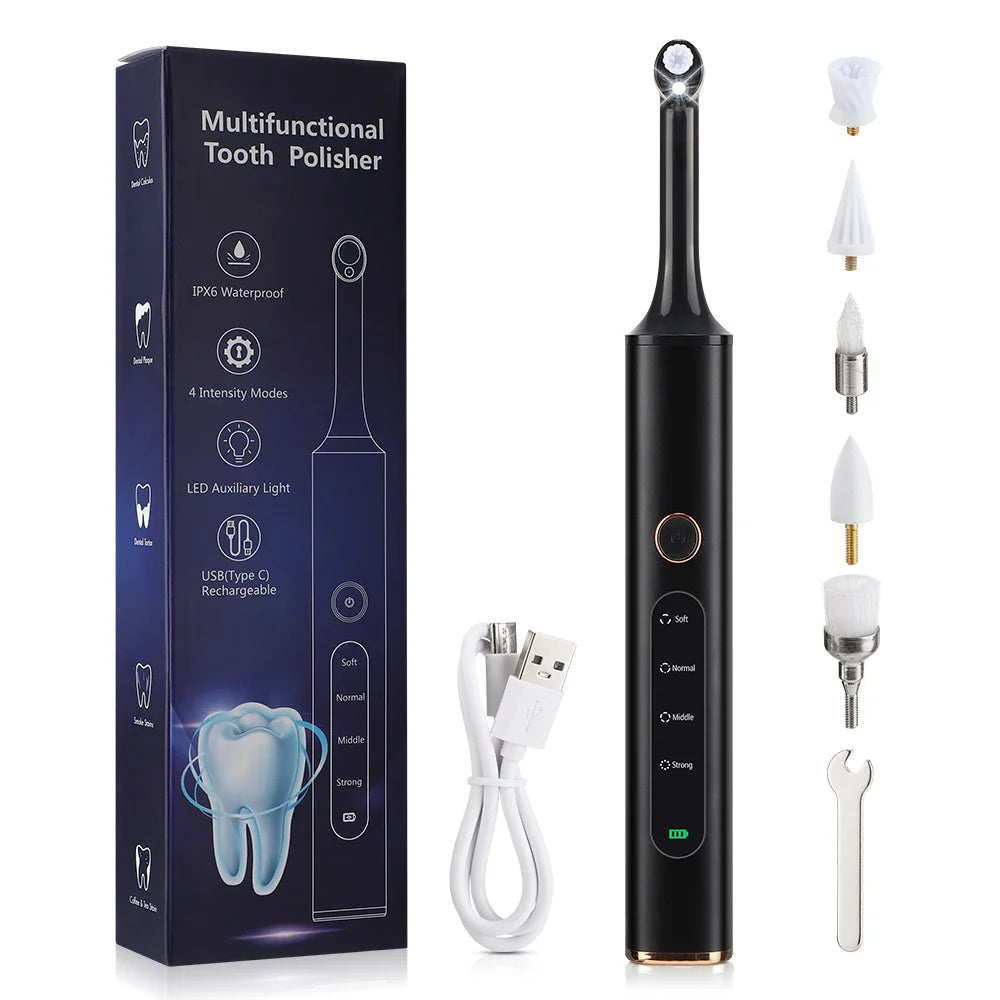 SmilePro - Pulidor de Dientes Inalámbrico 5 en 1 y Removedor de Sarro