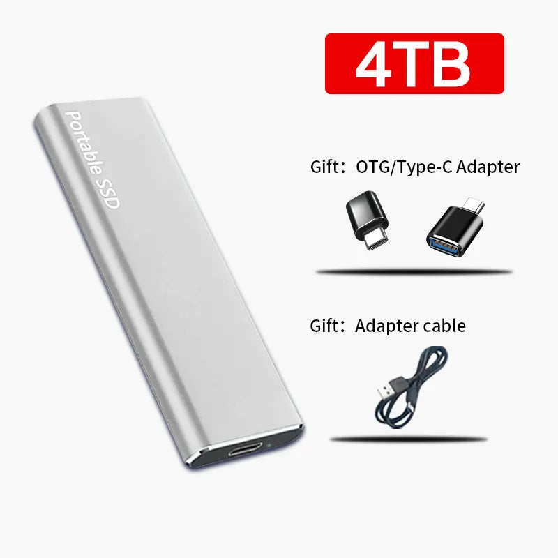 SecureSpace - Disco Duro Externo USB-C de 4TB