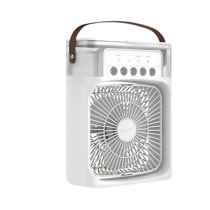 Ventilador Enfriador de Aire Portátil con Luz LED