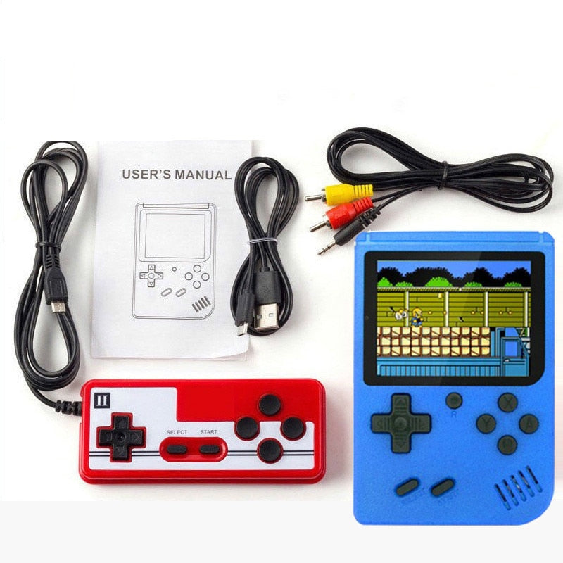 Consola Retro Portátil 400 Juegos Clásicos Multijugador