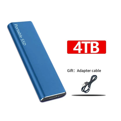 Disco Dura SSD Externa Rápida - Moderna y Compacta