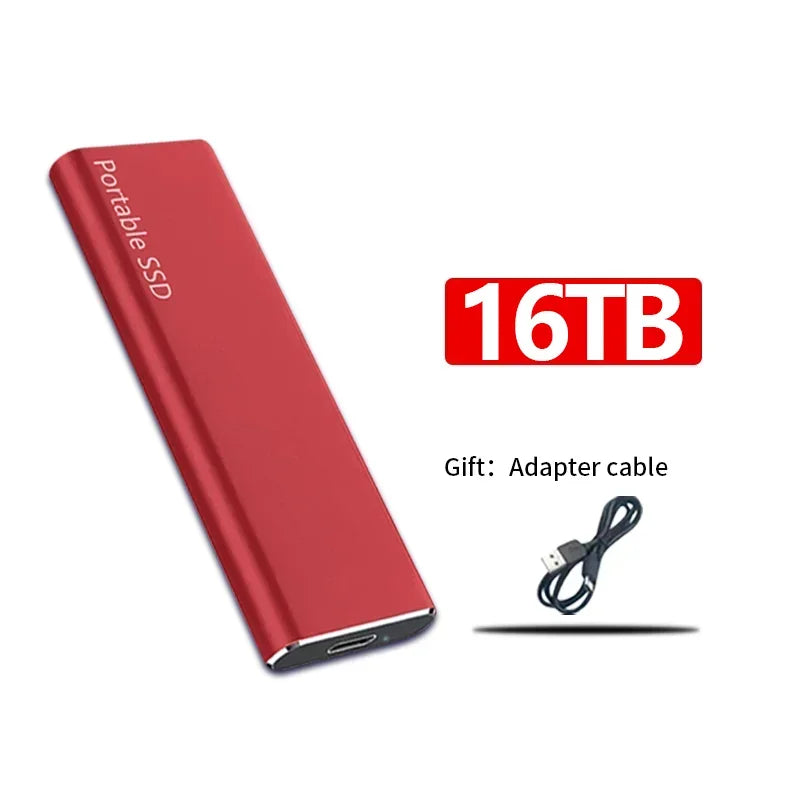 Disco Dura SSD Externa Rápida - Moderna y Compacta
