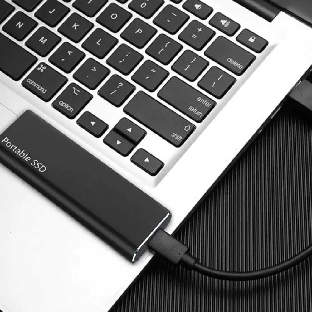 SecureSpace - 4TB USB-C Ekstern Harddisk - Hurtig & Sikker