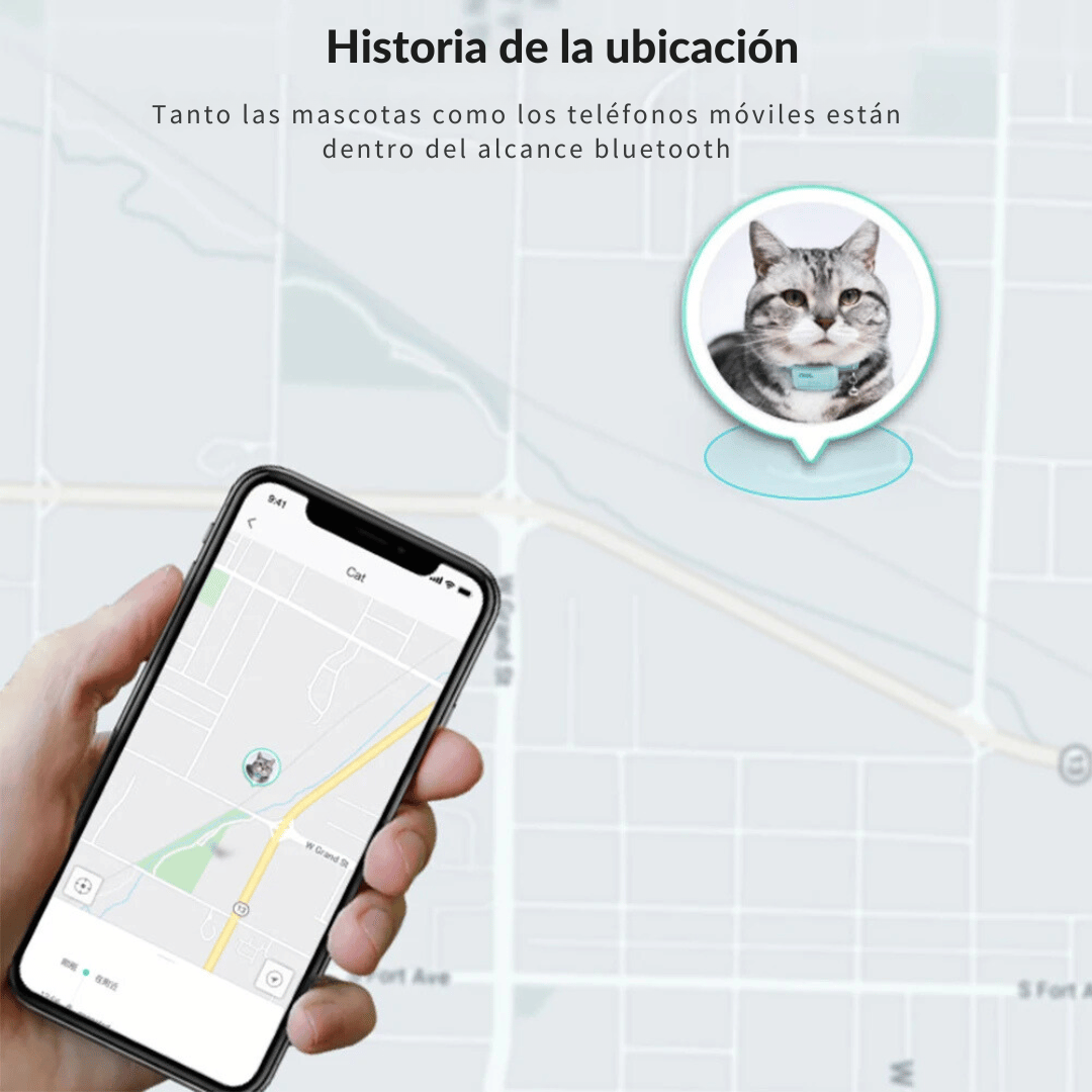 Rastreador GPS Inteligente - Gatos y Perros - Impermeable-Rastreadores-VyFlair