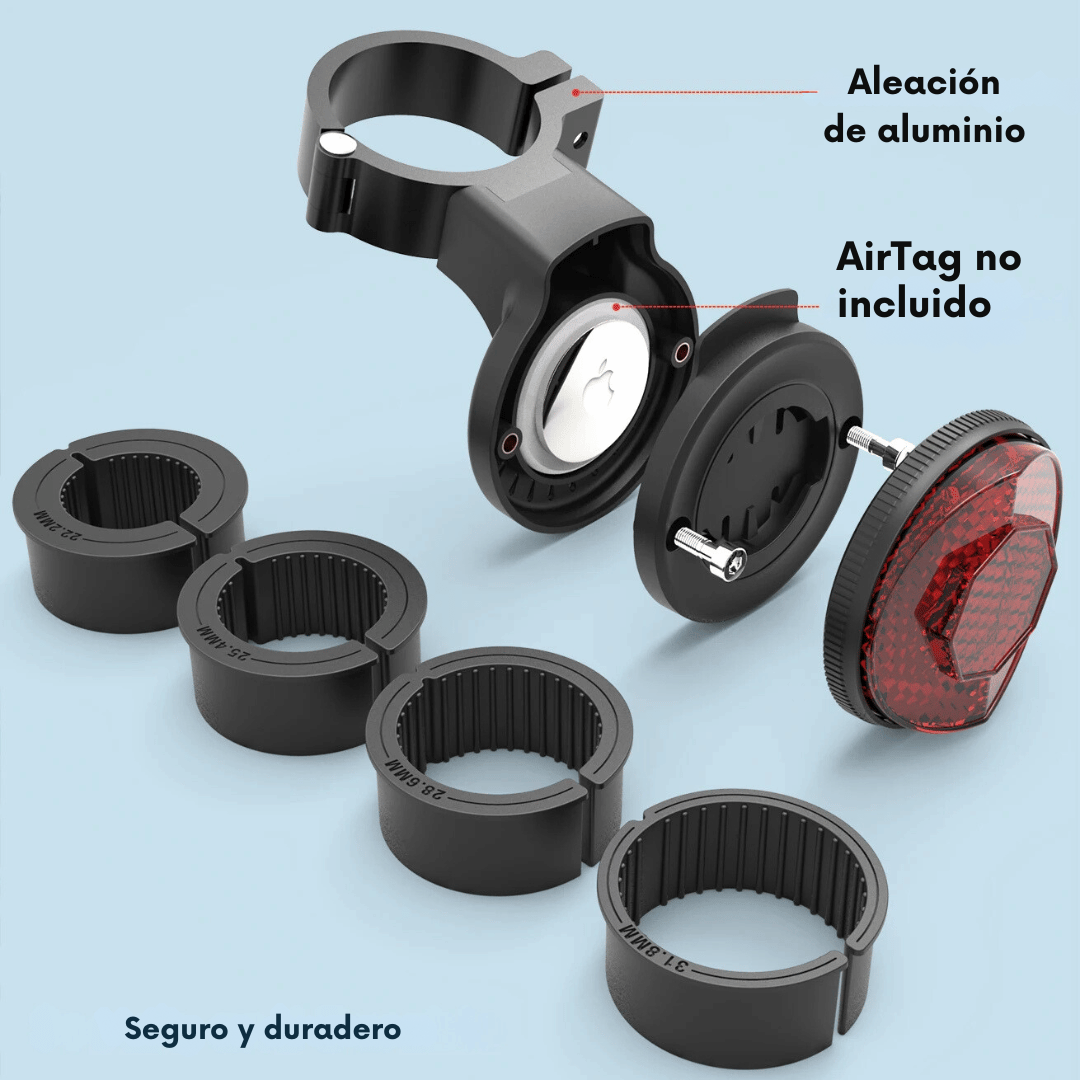 Soporte GPS Oculto para Bicicleta - Apple AirTag y Garmin-Rastreadores-VyFlair