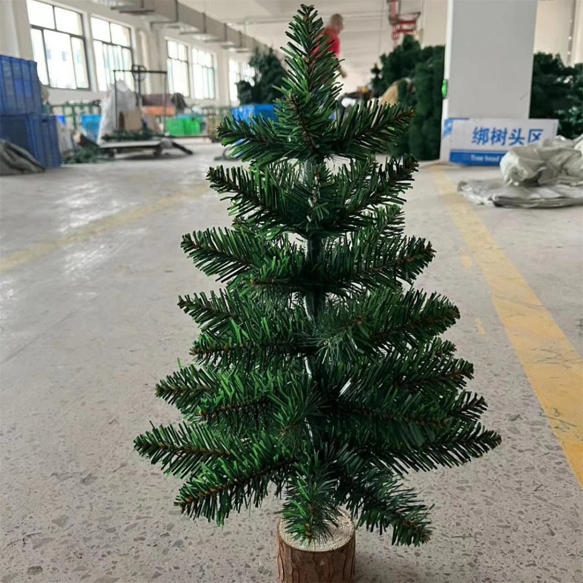 Mini Árbol de Navidad - Realista Nevado - Decoración Mesa Escritorio