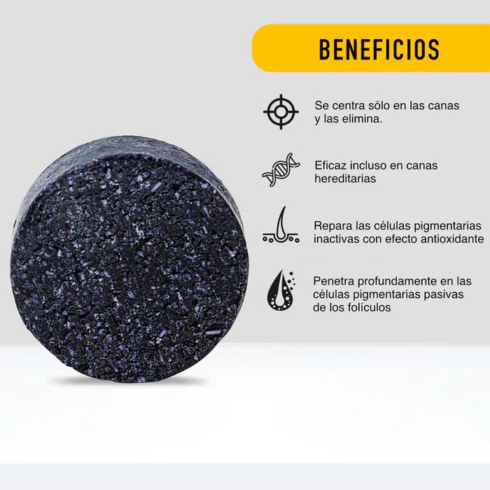 Jabón Anticanas Natural para Cabello y Barba | Vyflair
