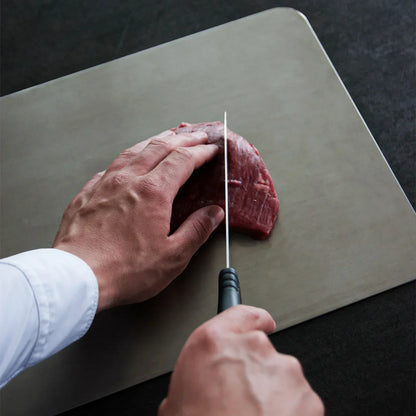 Tabla de Cortar de Titanio – Antibacteriana, No Tóxica, Esencial para la Cocina Libre de BPA, Diseño Amigable con los Cuchillos para una Preparación Segura de Alimentos