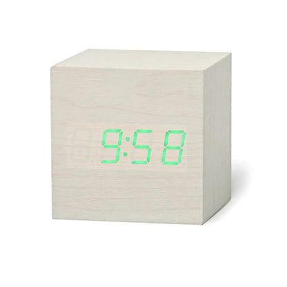 Reloj Digital Mini LED - Brillo Ajustable - Modo Noche