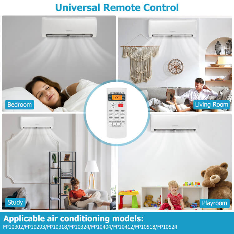 Control Remoto Aire Acondicionado Multi-Marca – Universal Fácil Programación