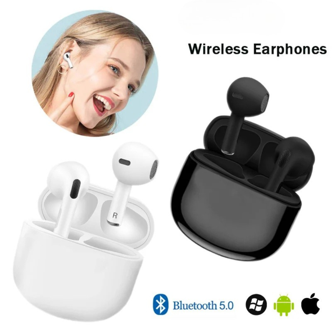 Auriculares Bluetooth Inalámbricos - Estuche de Carga Portátil