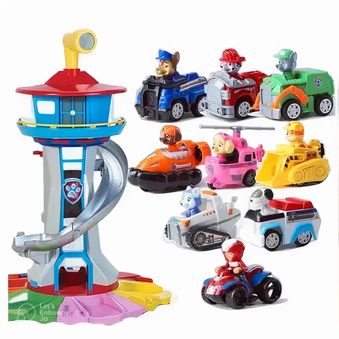 Juego Infantil - Coches Divertidos - Tobogán Seguro