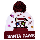 Czapka Świąteczna LED GlowDeer – Ciepła, Świąteczna i Jasna