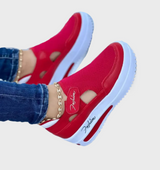 Zapatillas Deportivas para Mujeres - Suela Gruesa - Cierre de Velcro-Zapatos - Mujer-VyFlair
