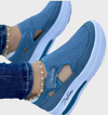 Zapatillas Deportivas para Mujeres - Suela Gruesa - Cierre de Velcro-Zapatos - Mujer-VyFlair