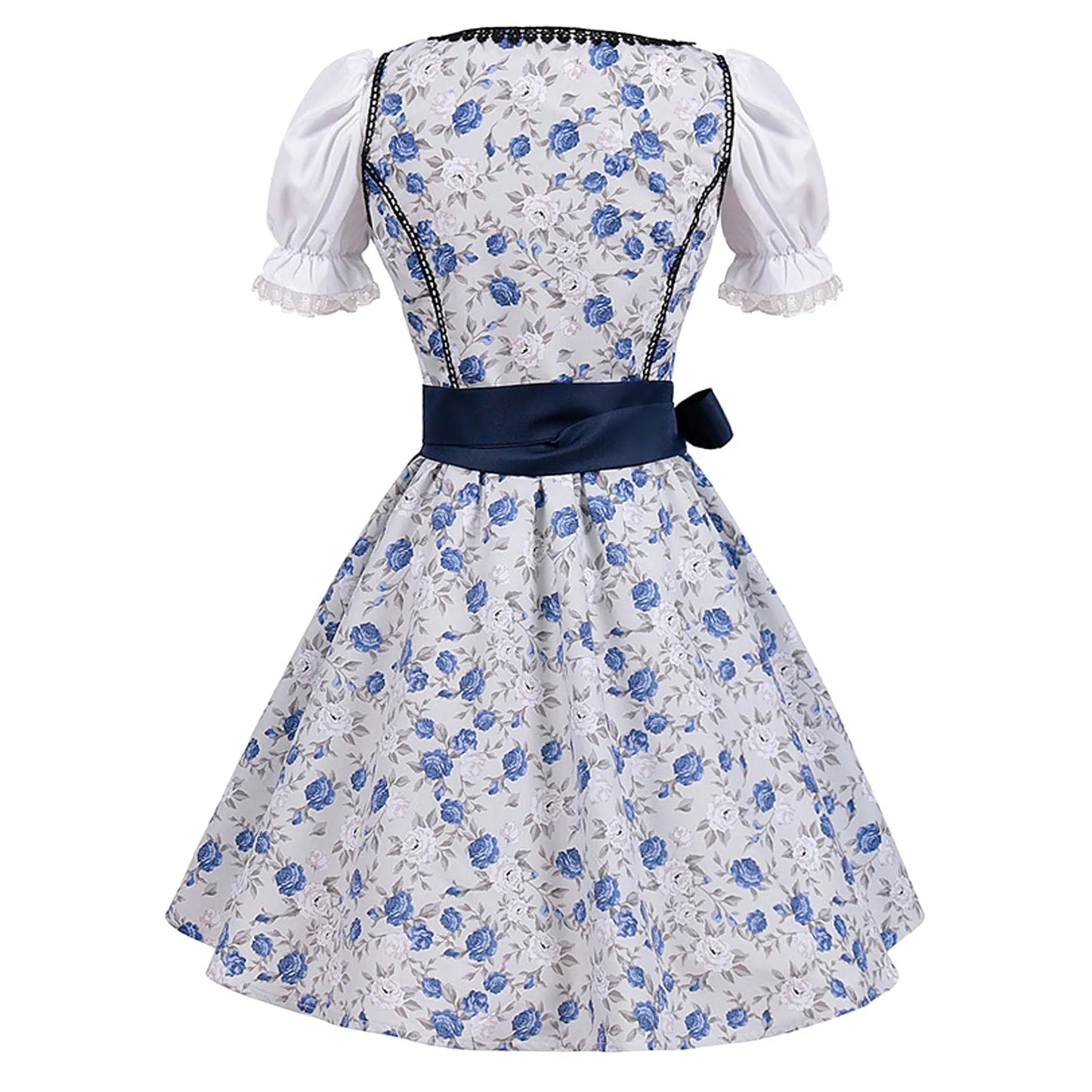 Vestido Dirndl Dame - Material Ligero - Perfecto Outfit para Oktoberfest