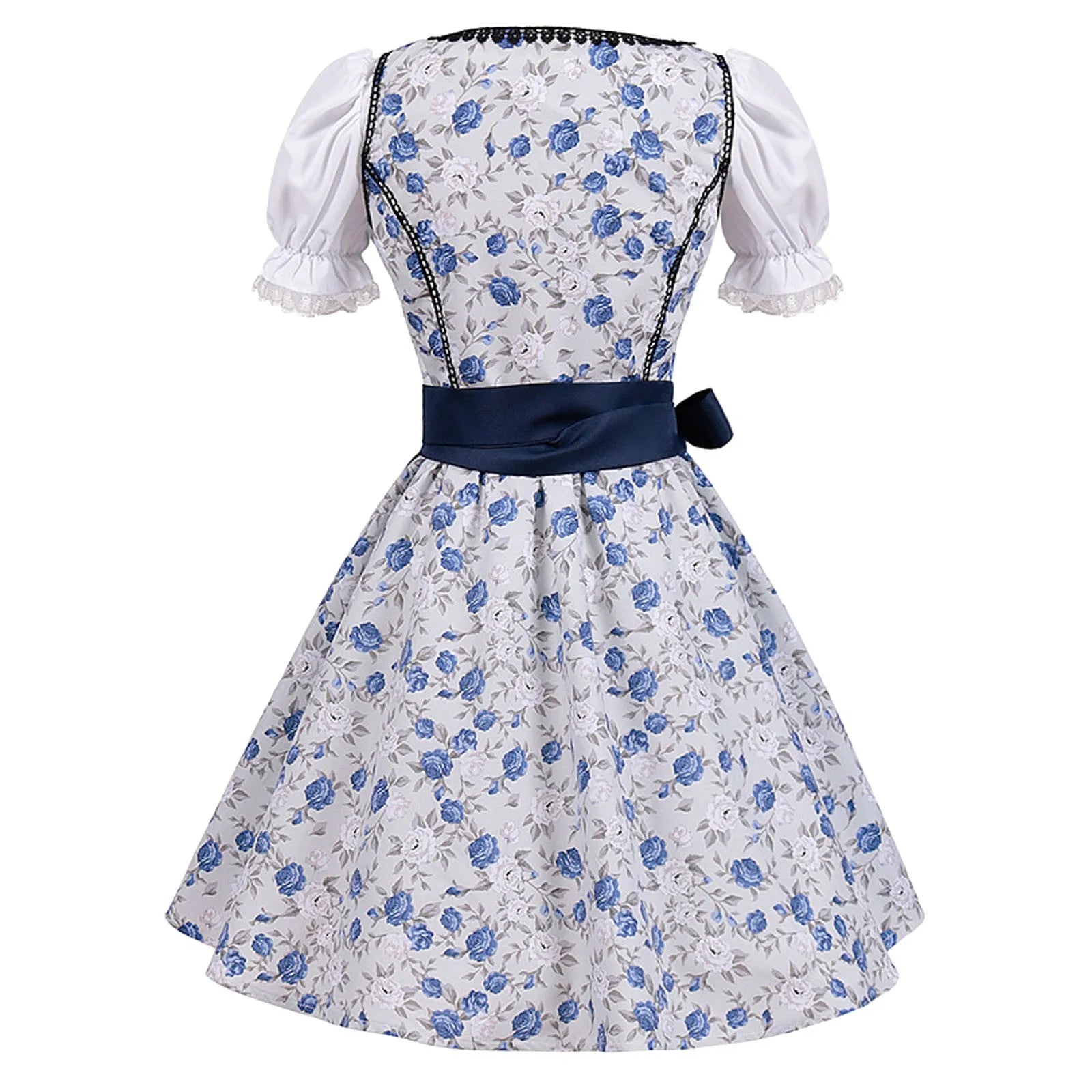 Vestido Dirndl Dame - Material Ligero - Perfecto Outfit para Oktoberfest