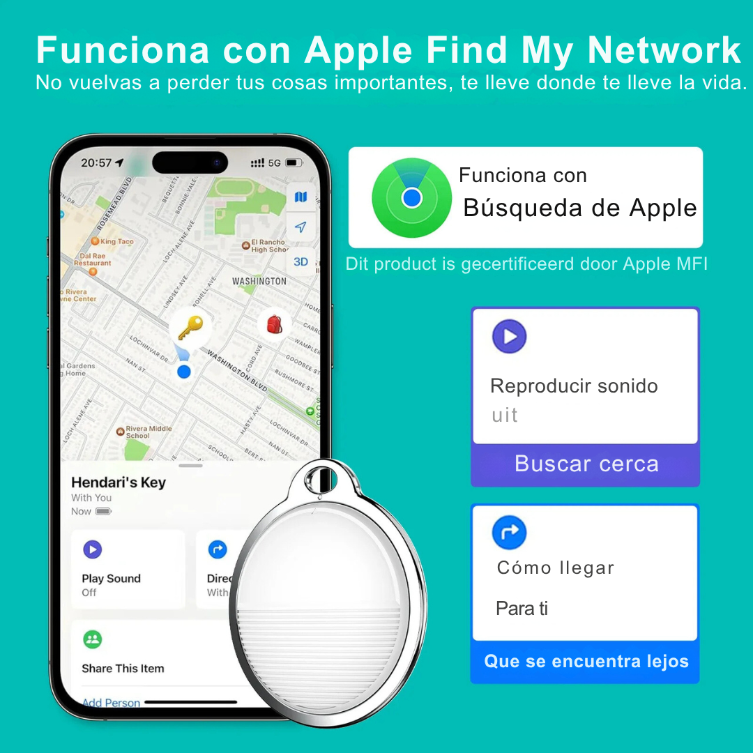 Mini GPS Tracker para Apple iOS-Rastreadores-VyFlair
