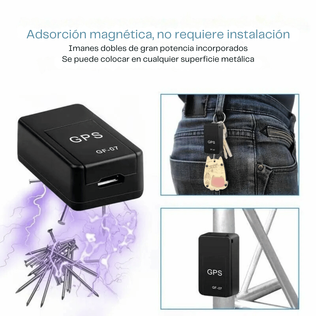 Mini GPS Tracker - Localizador de Auto en Tiempo Real | Magnético-Rastreadores-VyFlair