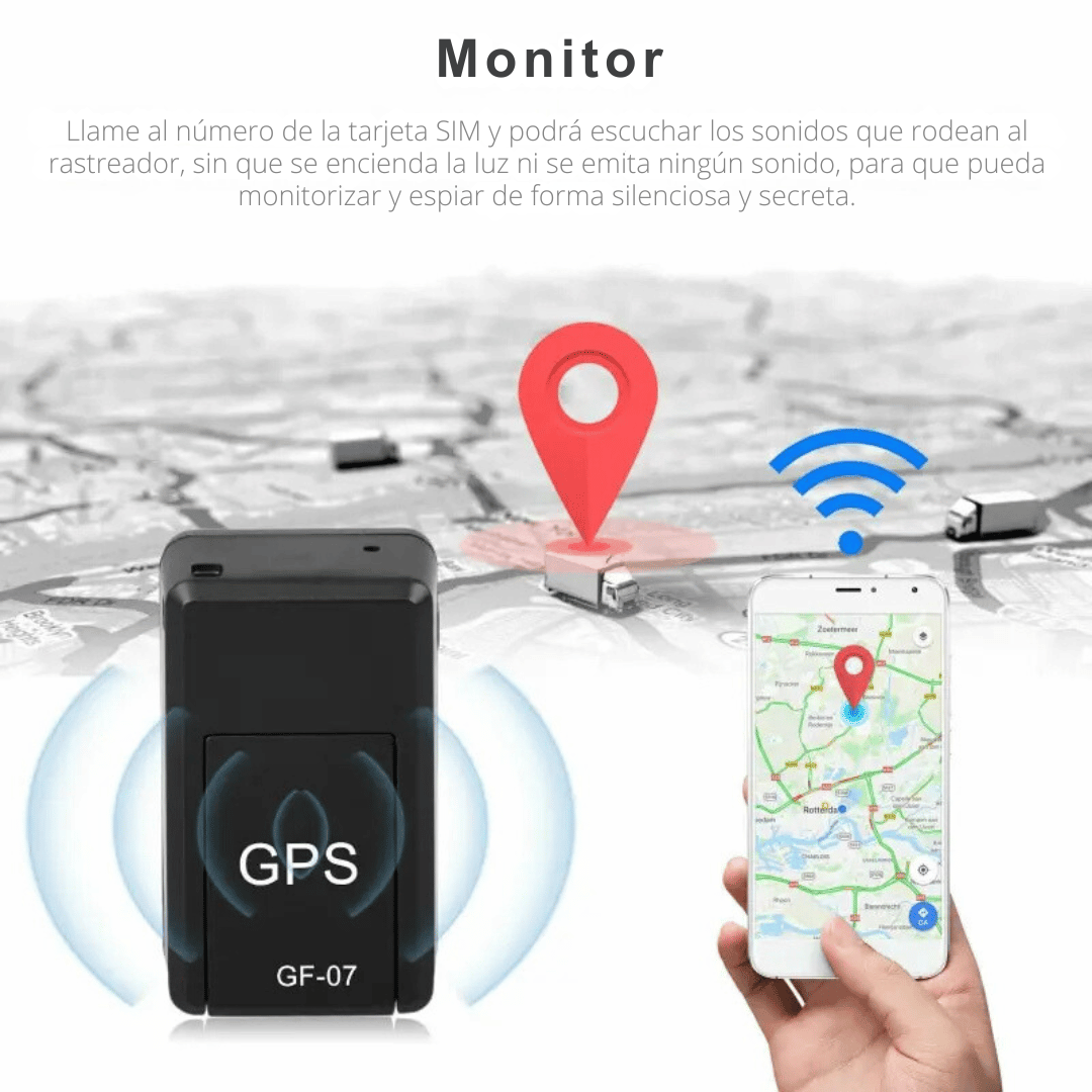 Mini GPS Tracker - Localizador de Auto en Tiempo Real | Magnético-Rastreadores-VyFlair