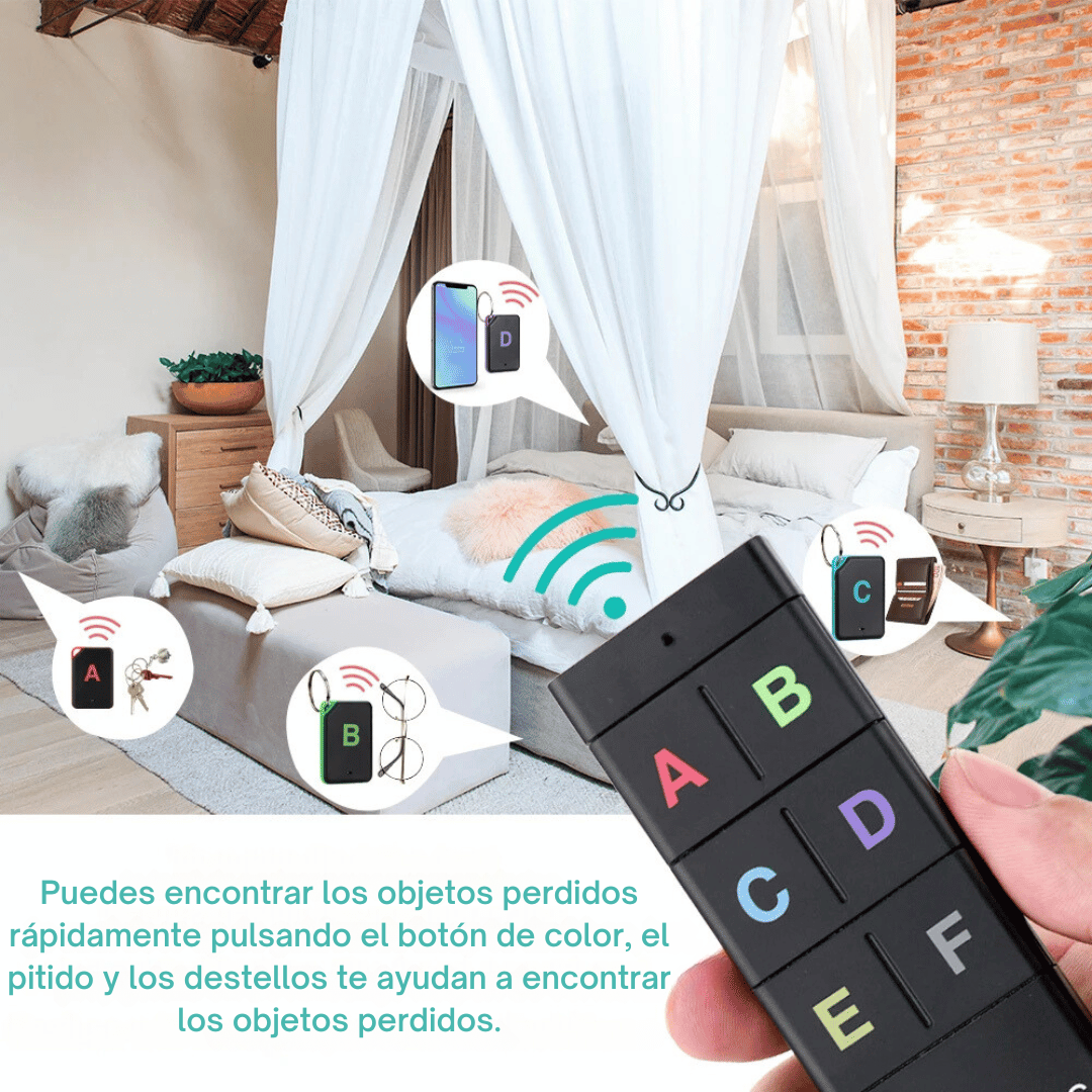 Localizador de Llaves Inalámbrico - Rastreador de Mascotas y Cartera-Rastreadores-VyFlair
