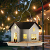 Comedero Solar para Aves con Luz LED Exterior