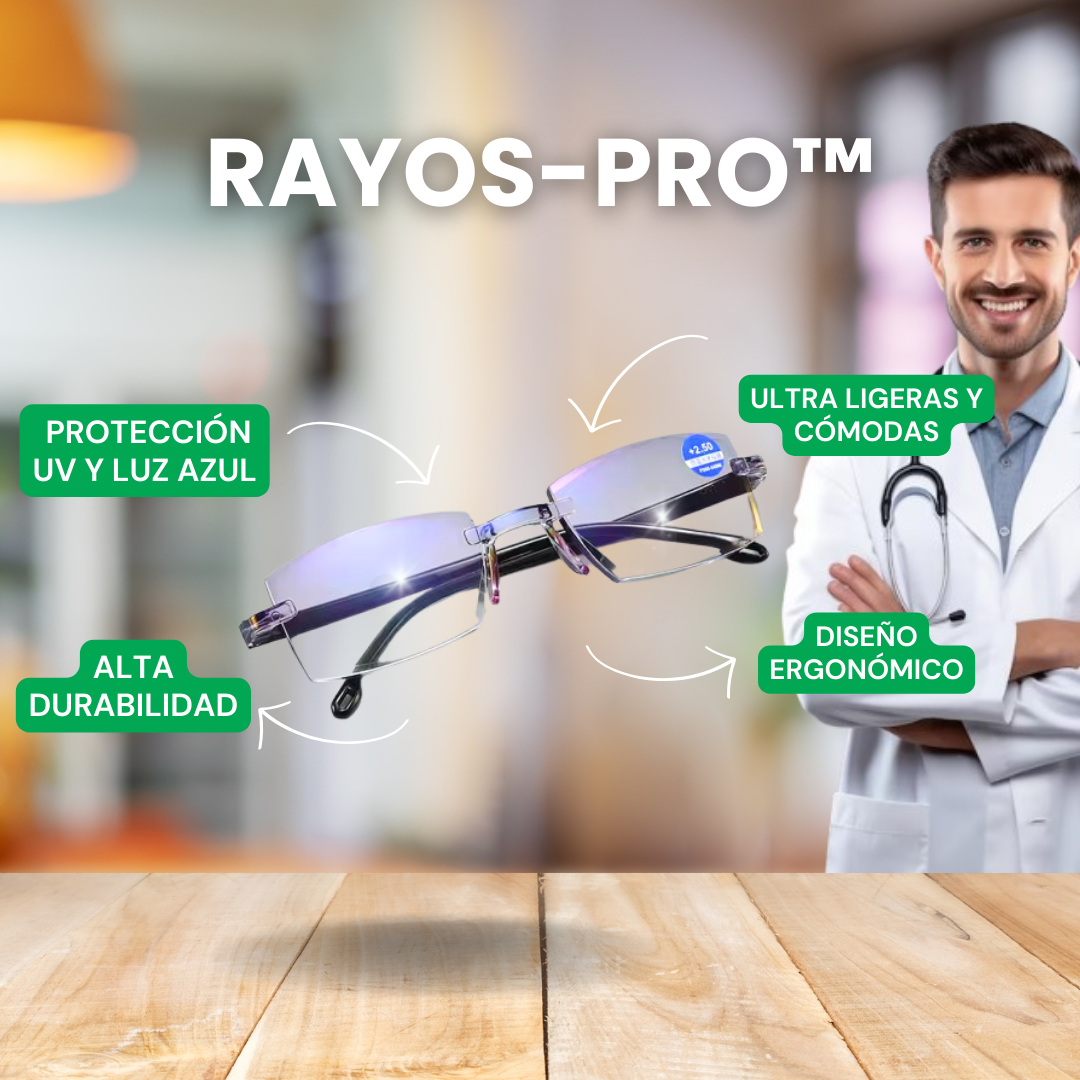 Gafas Inteligentes Antirreflejo con Zoom Automático