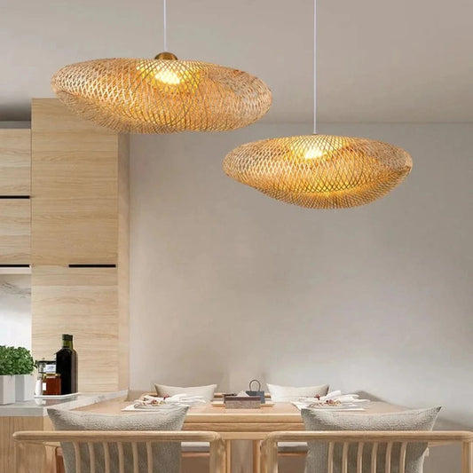 BohoBloom - Handmade Rattan Chandelier