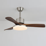 LuxeBreeze - Ventilador de Techo de Madera - Brillo Sutil - Estilo Contemporáneo