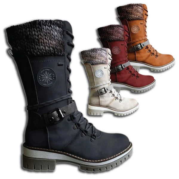 Louise | Botas de Invierno Ortopédicas para Mujeres - Cálidas - Elegantes - Estables-Zapatos - Mujer-VyFlair