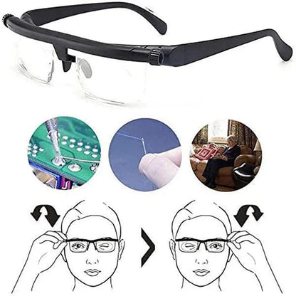 Gafas de Lectura Ajustables - Enfoque Personalizable - Visión Clara