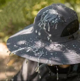 Sombrero de Pesca con Ventilador Solar Recargable