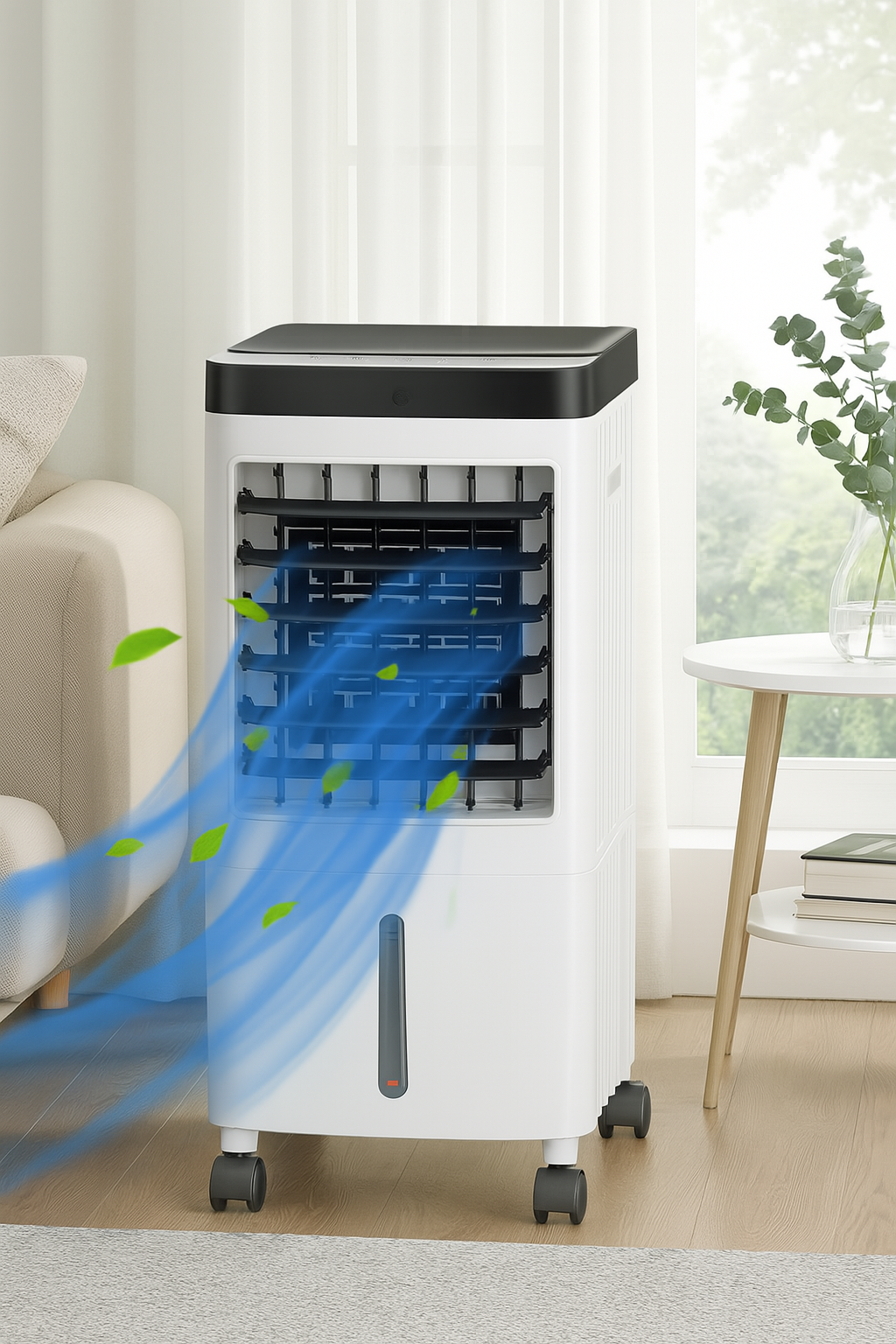 Enfriador de Aire - Control Remoto - Uso en Casa - Eficiente y Silencioso