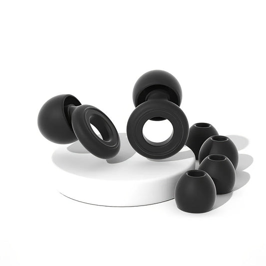 Quiet 2 Plus - Tiptapones dobles reutilizables para dormir y concentrarse