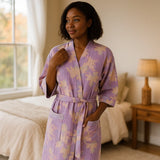 Kimono SereniLoom – Algodón Transpirable y Elegancia Natural