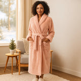 Bata Velura Luxe – Fleece Elegante de Máximo Confort