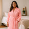 Bata de Algodón Waffle SereniLuxe – Lujo y Confort - VyFlair