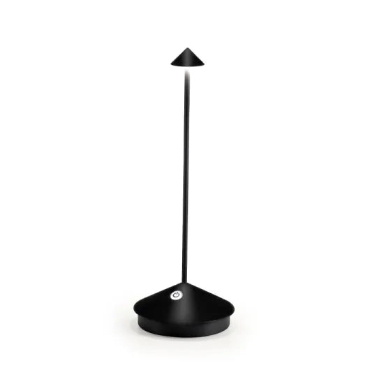 ClarityGlow Lámpara de Mesa LED Inalámbrica – Para Noches Cálidas Dentro y Fuera