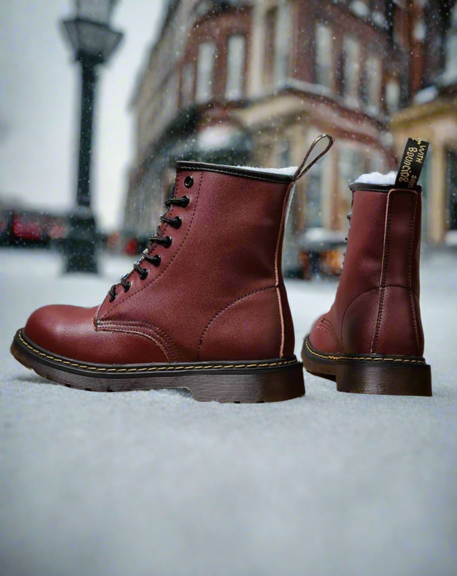 Botas de Cuero Duraderas y Elegantes para Mujeres - Comodidad y Estilo-Zapatos - Mujer-VyFlair