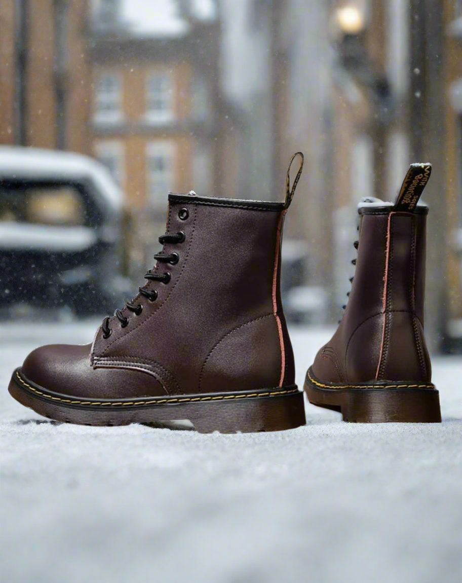 Botas de Cuero Duraderas y Elegantes para Mujeres - Comodidad y Estilo-Zapatos - Mujer-VyFlair