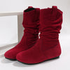 Botas de mujer - Forro suave - Calzado de invierno cálido-Zapatos - Mujer-VyFlair