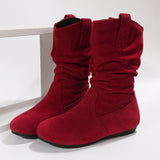 Botas de mujer - Forro suave - Calzado de invierno cálido-Zapatos - Mujer-VyFlair