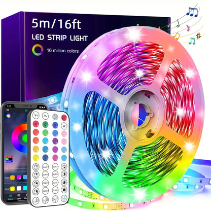 Luces LED 300ft Cambio de Color con Música