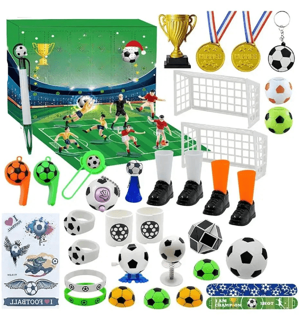 Calendario dell'Avvento di Calcio per Bambini | BoxCalendar Stadio Montabile