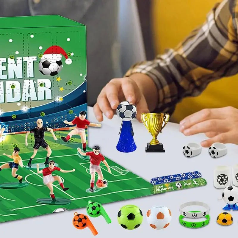 Calendario dell'Avvento di Calcio per Bambini | BoxCalendar Stadio Montabile