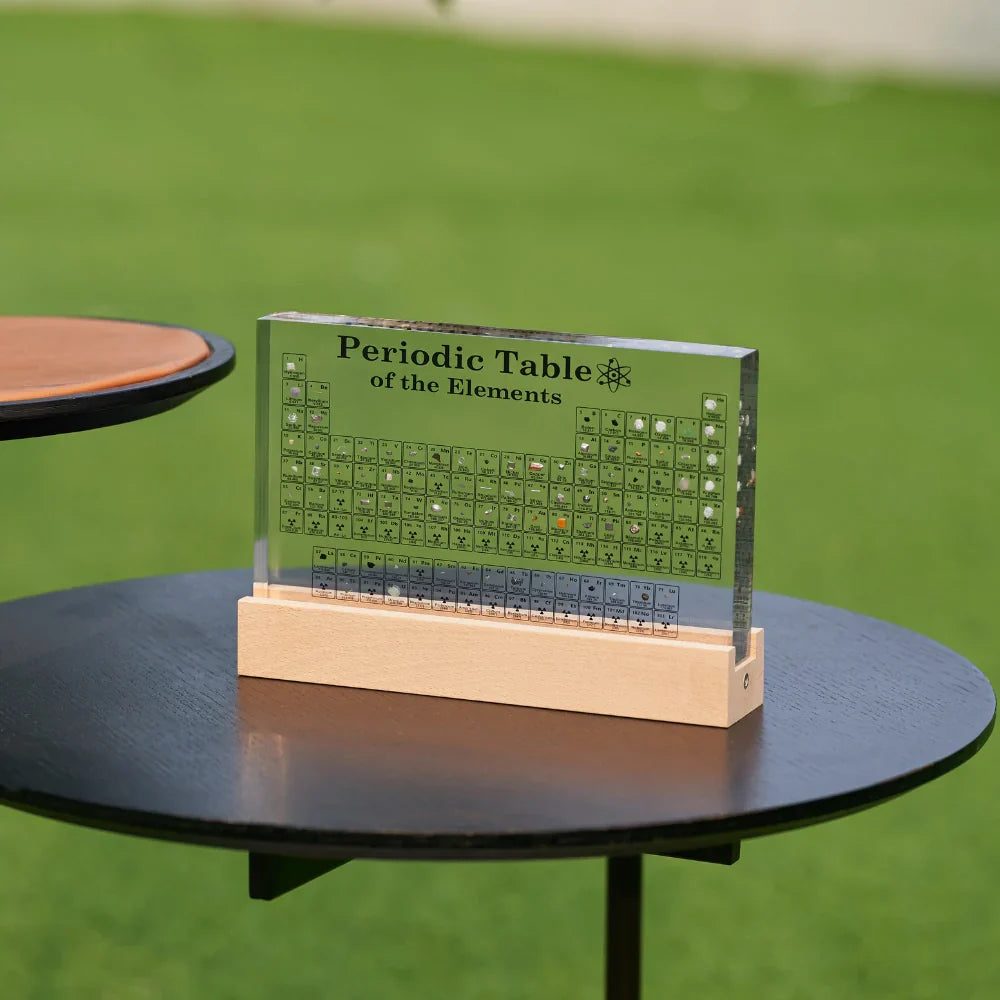 Pantalla Acrílica Luz Tabla Periódica - Decoración Científica