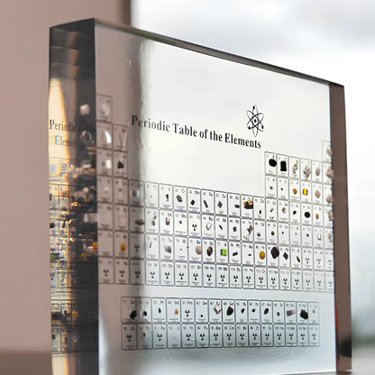 Pantalla Acrílica Luz Tabla Periódica - Decoración Científica