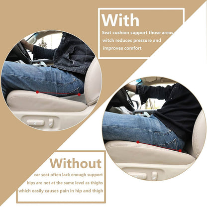 Cojín Viscoelástico para Asiento de Coche - Soporte Ergonómico
