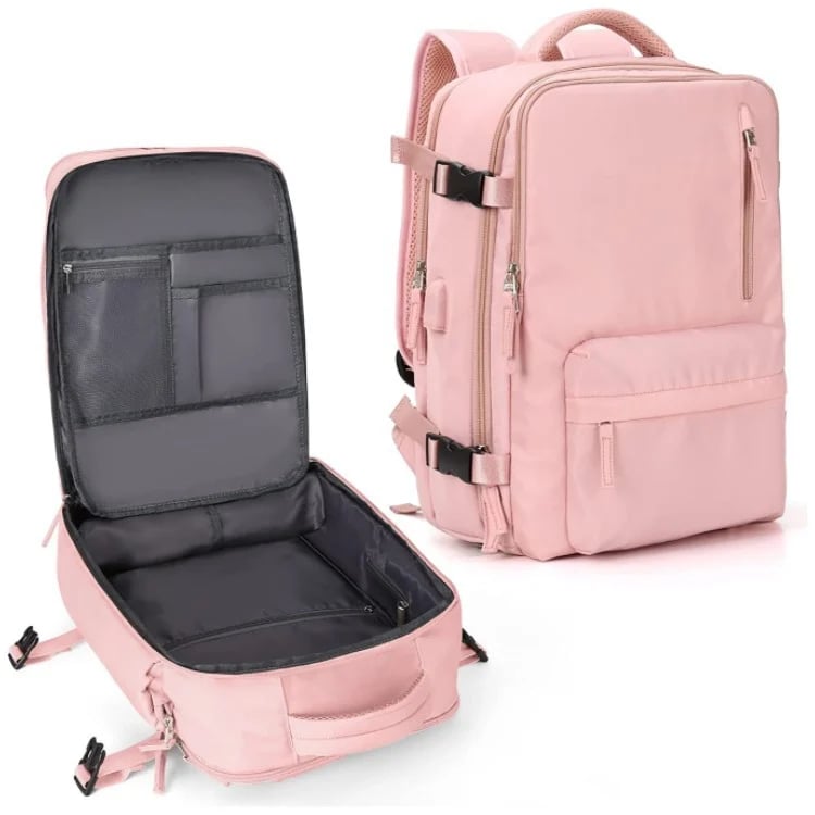 Vyflair | Mochila de viaje grande para mujeres, impermeable, mochila de senderismo