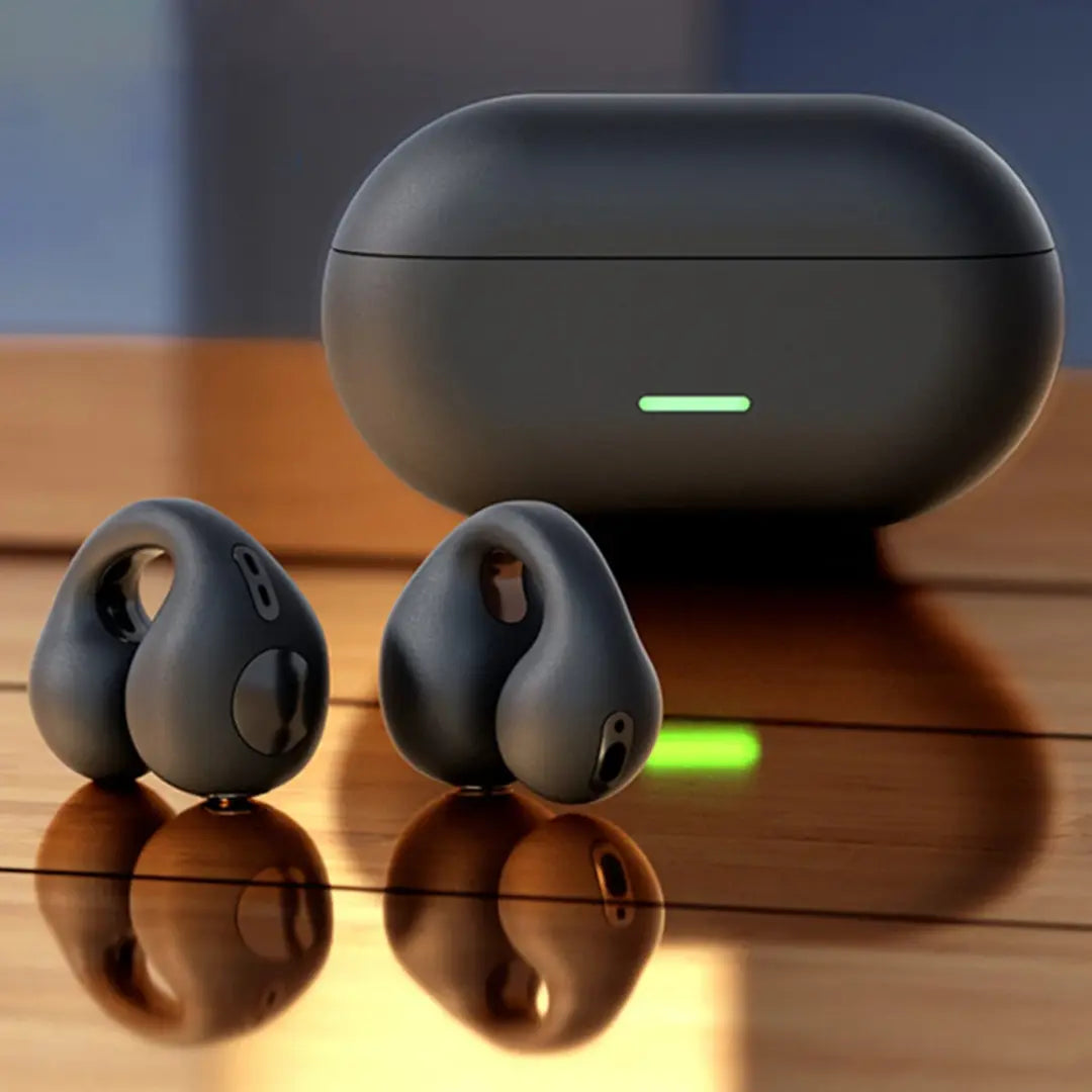 Clip en auriculares | Guía inalámbrica y ósea-Earphones-VyFlair